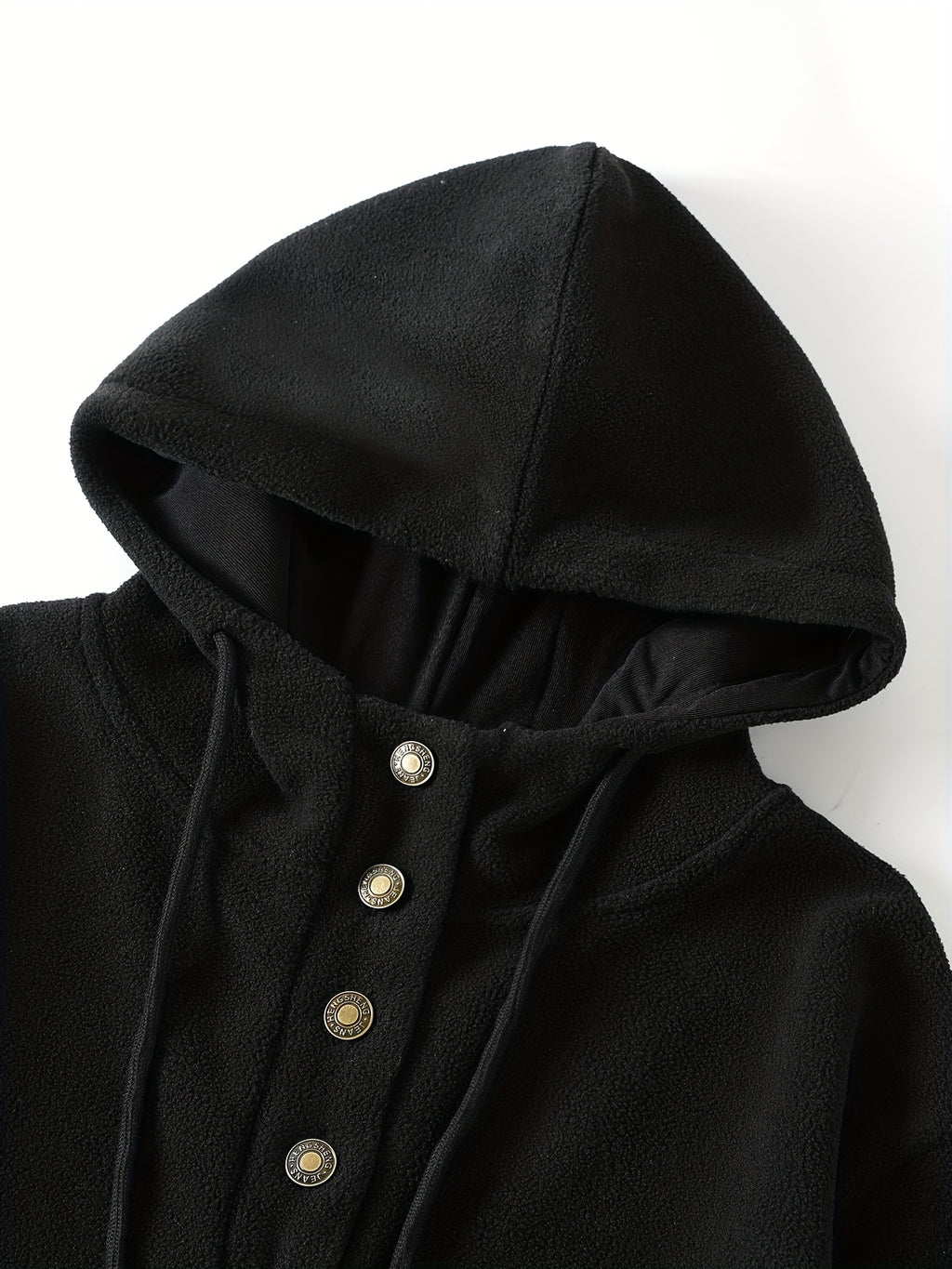 New Men's Autumn/Winter Casual Fashion Hooded Sweatshirt, Heavyweight Thickened Hooded Sporty Trendy Sweatshirt Jacket, for Daily Outings, Holiday Gifts, Great for Gifting to Family and Friends - Black