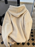 Autumn and Winter New Fleece Hoodie - Apricot