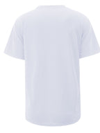 Men'S Short Sleeve Round Neck Top with Retro Starry Night Oil Painting Print, Artistic Trendy Street Style, Casual All-Season Wear, Unique Temperament Expression - White