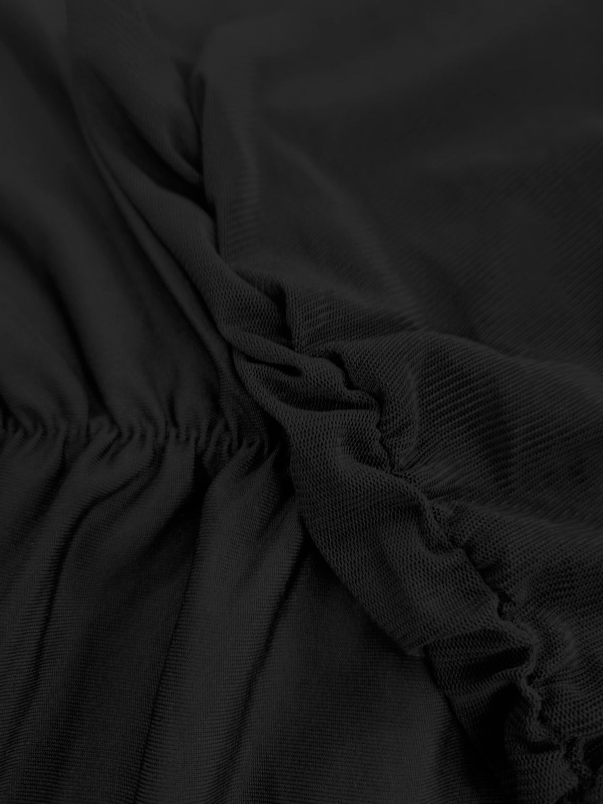 Summer Promotion Women'S Elegant Fashion Solid Color Sleeveless Dress And Mesh Set, Comfortable Wear, Suitable for Parties, Dates, And Ceremonies - Black