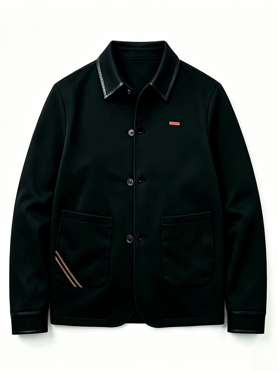 Men'S Light Luxury Jacket Coat, Men'S Spring Autumn Jacket, Spring And Autumn Coat, Fashion Outerwear Winter Clothes for Men - 10309 Hui - 2253