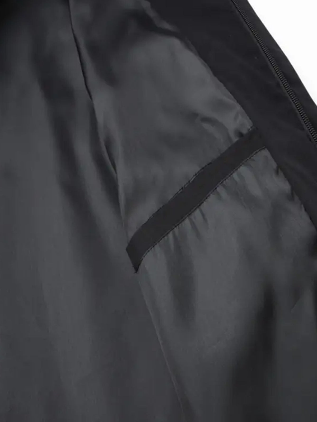 Men's Freedom Wings Windbreaker Jacket, Casual Windproof Outerwear, Casual Attire Men's Clothing Gift - Black