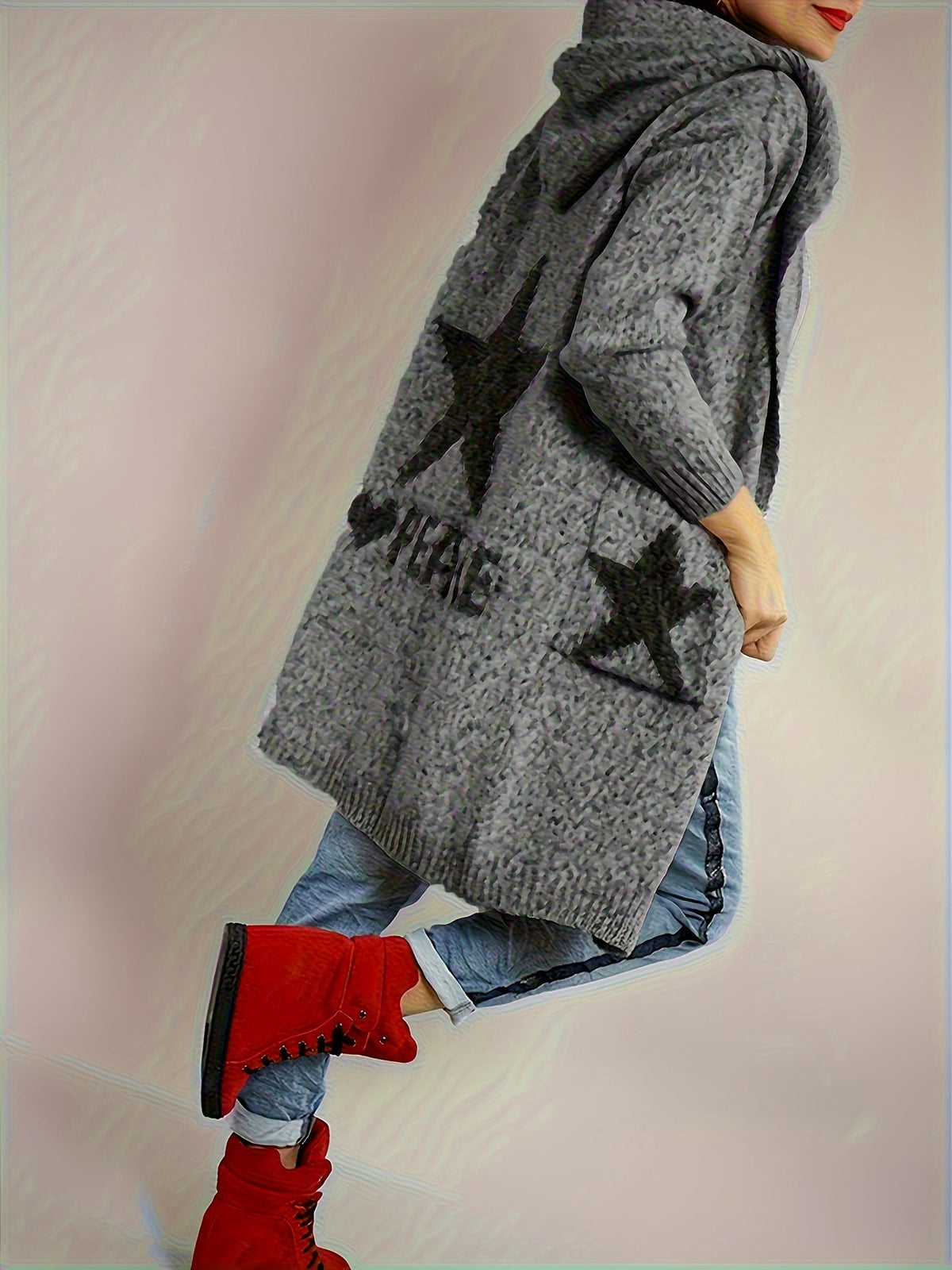 Winter Jacket,elegant Dress Women,casual Outfit for Women,winter Sweaters for Women,new Year,graphic Sweaters Women - Dark Gray