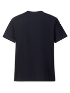 Heavyweight Men's 100% Pure Cotton Crew Neck Printed T-Shirt, a Stylish and Versatile High-Quality Top, an Essential for Daily Wear, Street Jogging, and Other Casual Outfits - Black