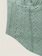 Summer New Fashion Y2K Style Versatile Women'S Short Top Vest - Green
