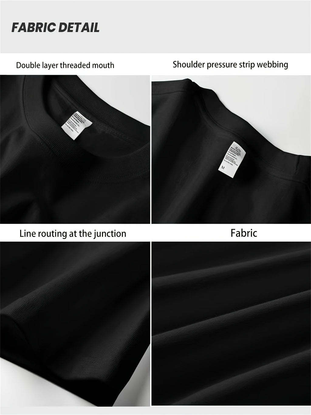 [Set of 2]Heavy-weight, Pure Cotton, Trendy Print, Sleeveless T-shirt for Men. Summer New Style, Casual, Relaxed Fit, Versatile, Can Be Worn as a Vest or Backless Top. - Black+black