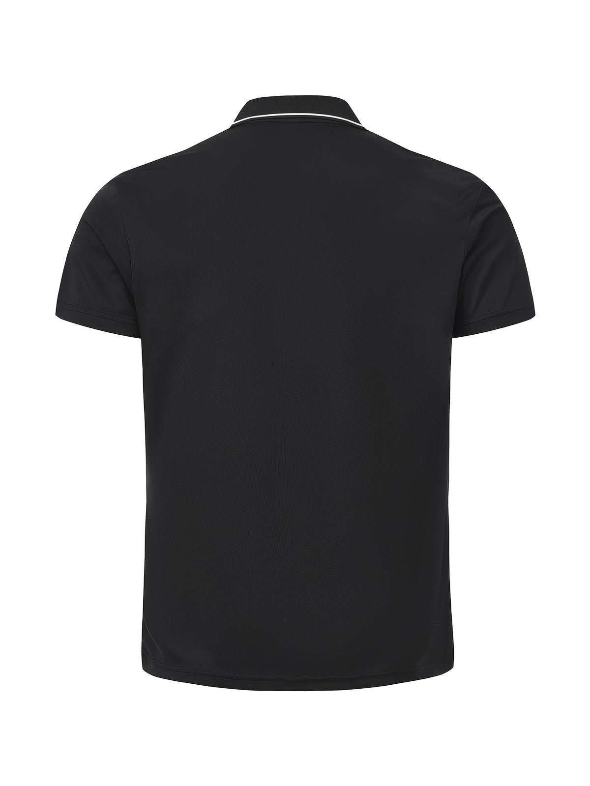 Golf Casual Sports Polo Shirt - Black