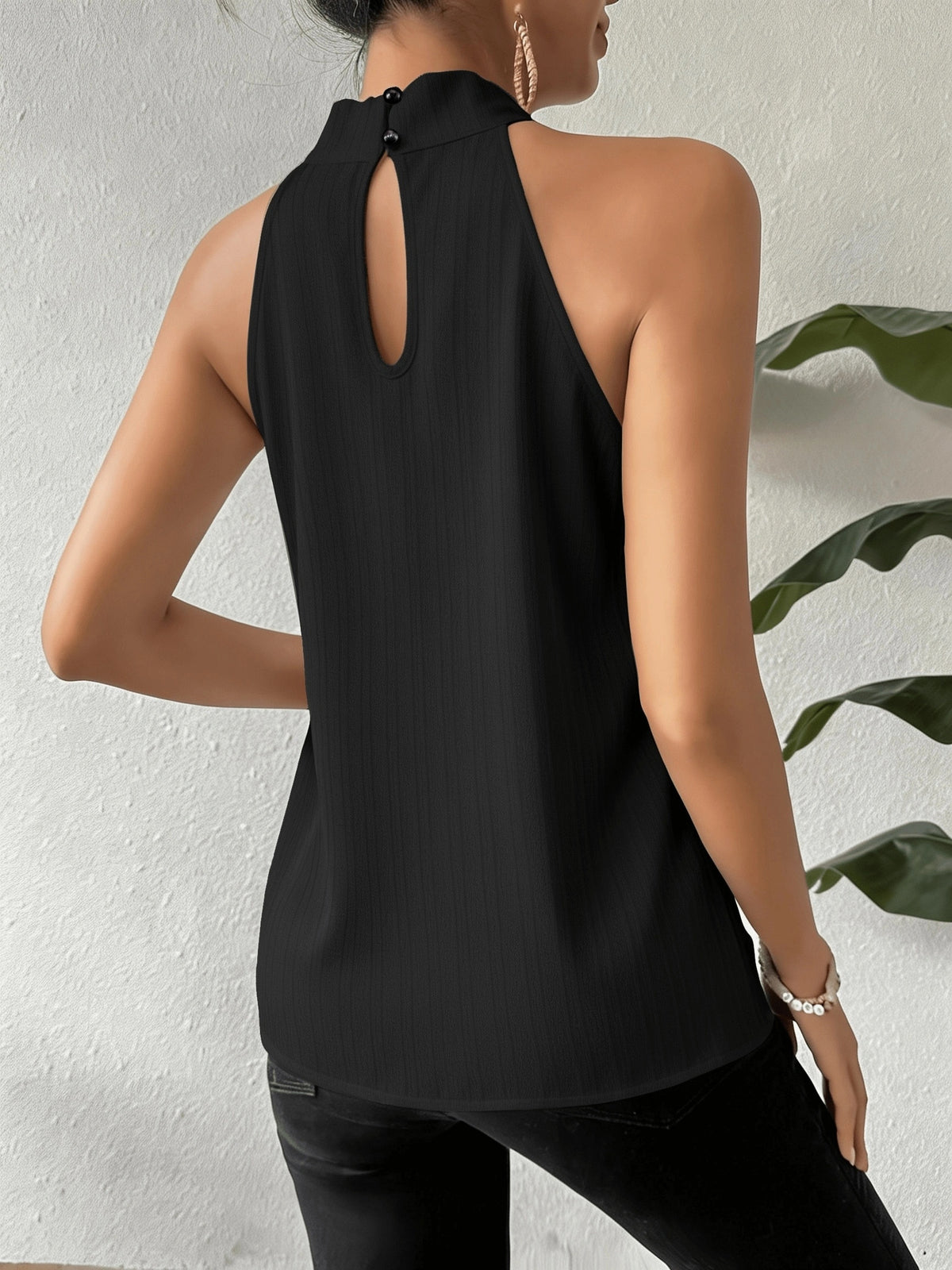 Women's Fashion Vest - Black