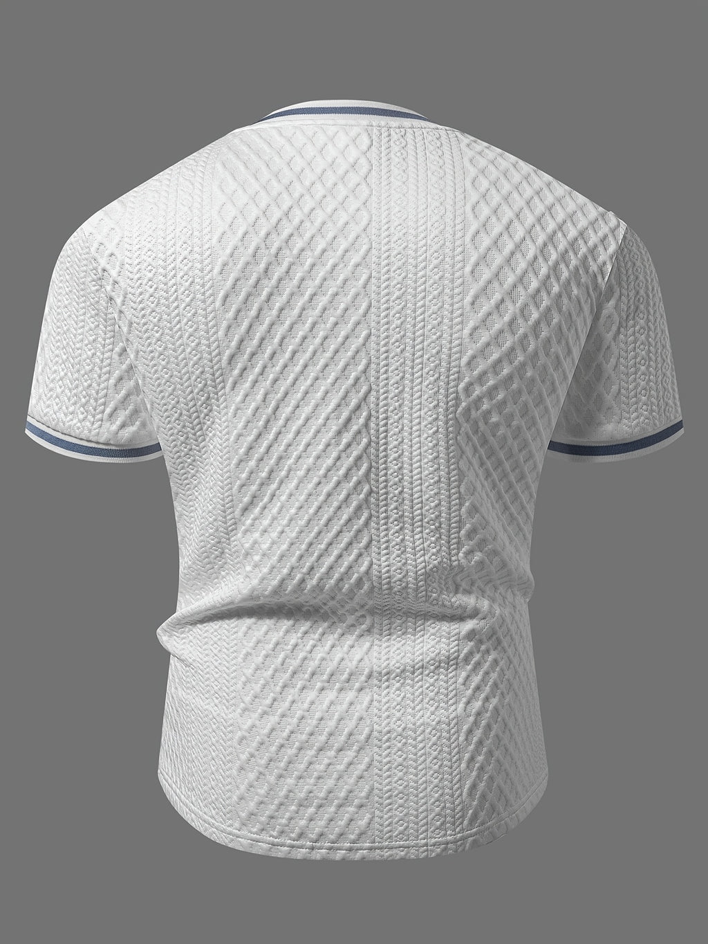 Men'S Short Sleeve T-Shirt, Men'S Textured T-Shirt, Men'S Patchwork T-Shirt, Men'S Casual T-Shirt, Suitable for Daily Commuting And Friend Gatherings, Relaxing Weekend Time, It'S an Ideal Gift for Boyfriend Or Husband, Shirt on INS - White