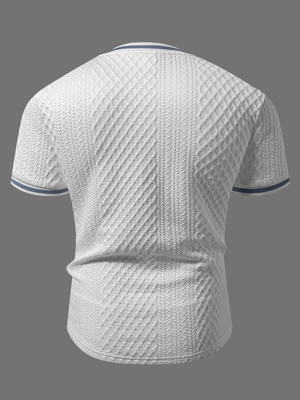 Men'S Short Sleeve T-Shirt, Men'S Textured T-Shirt, Men'S Patchwork T-Shirt, Men'S Casual T-Shirt, Suitable for Daily Commuting And Friend Gatherings, Relaxing Weekend Time, It'S an Ideal Gift for Boyfriend Or Husband, Shirt on INS - White