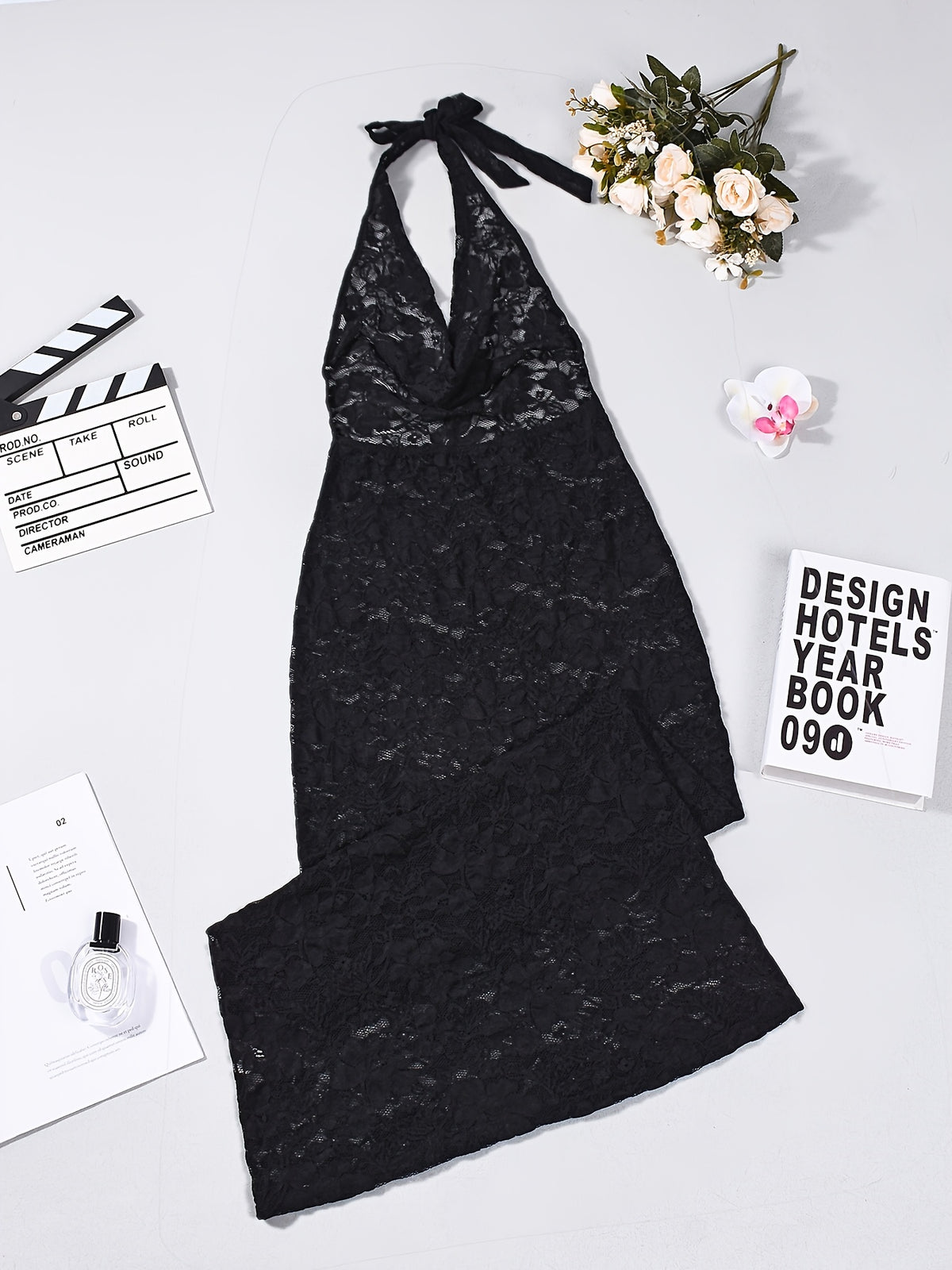 New Summer Women's Elegant and Fashionable Solid Color Versatile Casual Comfortable Long-Length Iron-On Collar Slim-Fit Dress, Suitable for Gatherings, Daily Wear, Weddings, Parties, and as a Bridesmaid Dress - Black