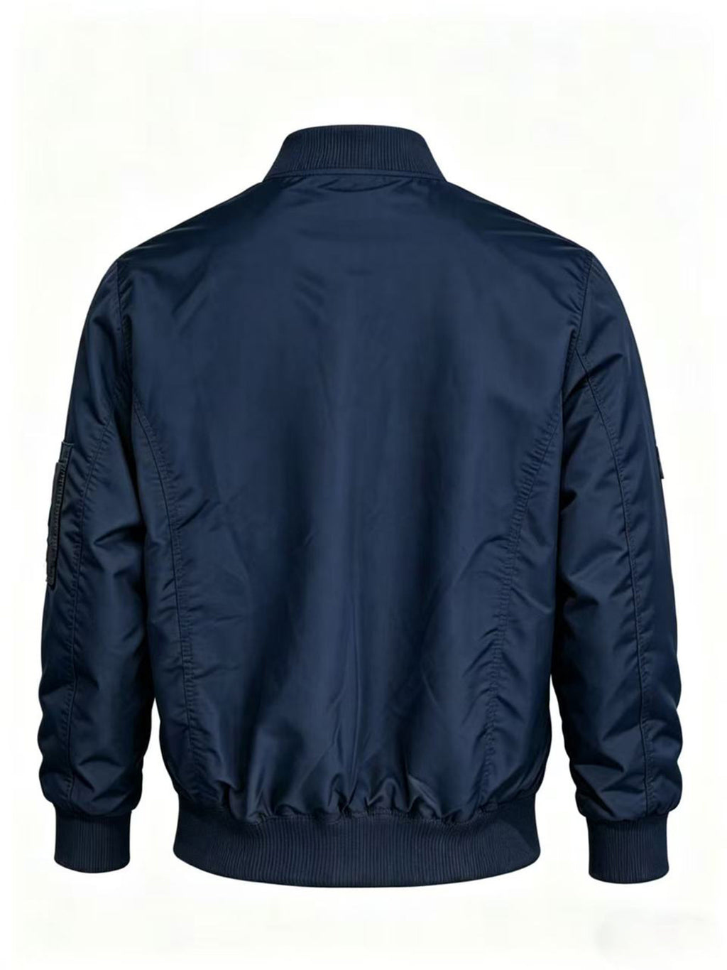2026 Pilot Jacket Vintage Workwear Multi-Machine Motorcycle Jacket with Pockets Functional Outdoor Top - Navy Color