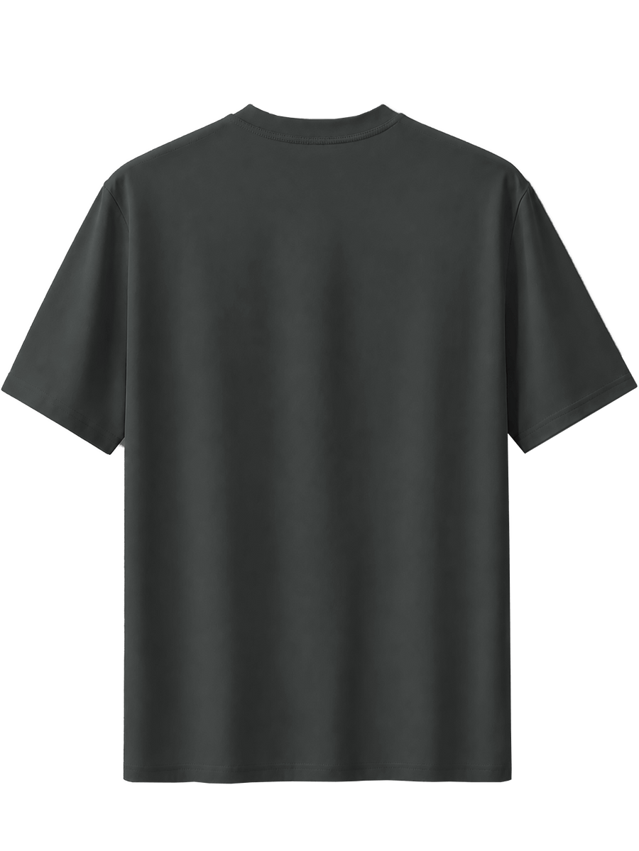 New High Quality Men's T Shirt 100% Cotton, Artistic Geometric Colorful Squares Print, Casual Daily Wear Streetwear Fashion, Short Sleeve Round Neck Top Machine Washable - Grey