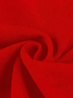 Spring and Autumn Women's Dress, Black and Red Curved Patchwork Sleeveless Waist-Cinching Skirt, Suitable for Formal Occasions Such as Cocktail Parties, Wedding Guests, Dinners, and Parties - Red