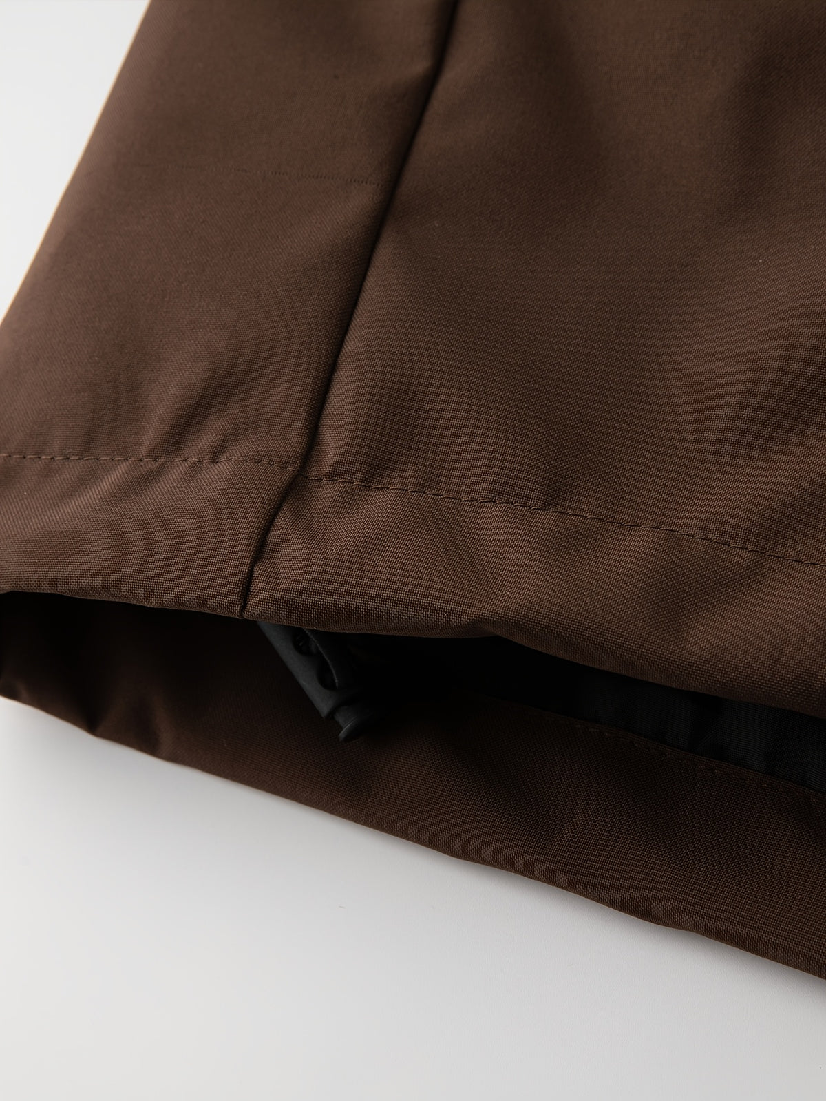 Men'S Multi-Color Racing Style Reflective Stripe Hooded Jacket, And Wear-Resistant Fabric, Multi-Pocket Design, Street Techwear Style, Casual Outing And Commute - Coffee Brown
