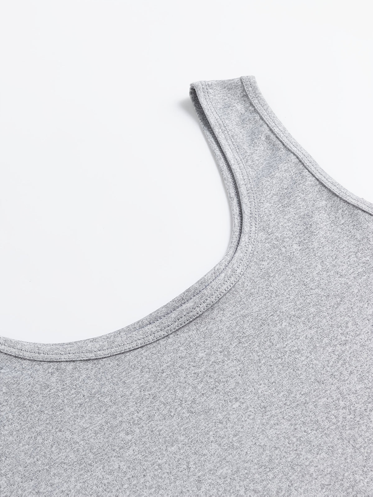 I Am More Naughty Than I Look" Letter Print Women's Beautiful and Sexy Round Neck Sleeveless Tank Top, Y2K Hot Style, Slightly Stretchy, Comfortable, Suitable for Spring and Summer, Pretty Top, Essential for Home, Outings, and Parties - Grey