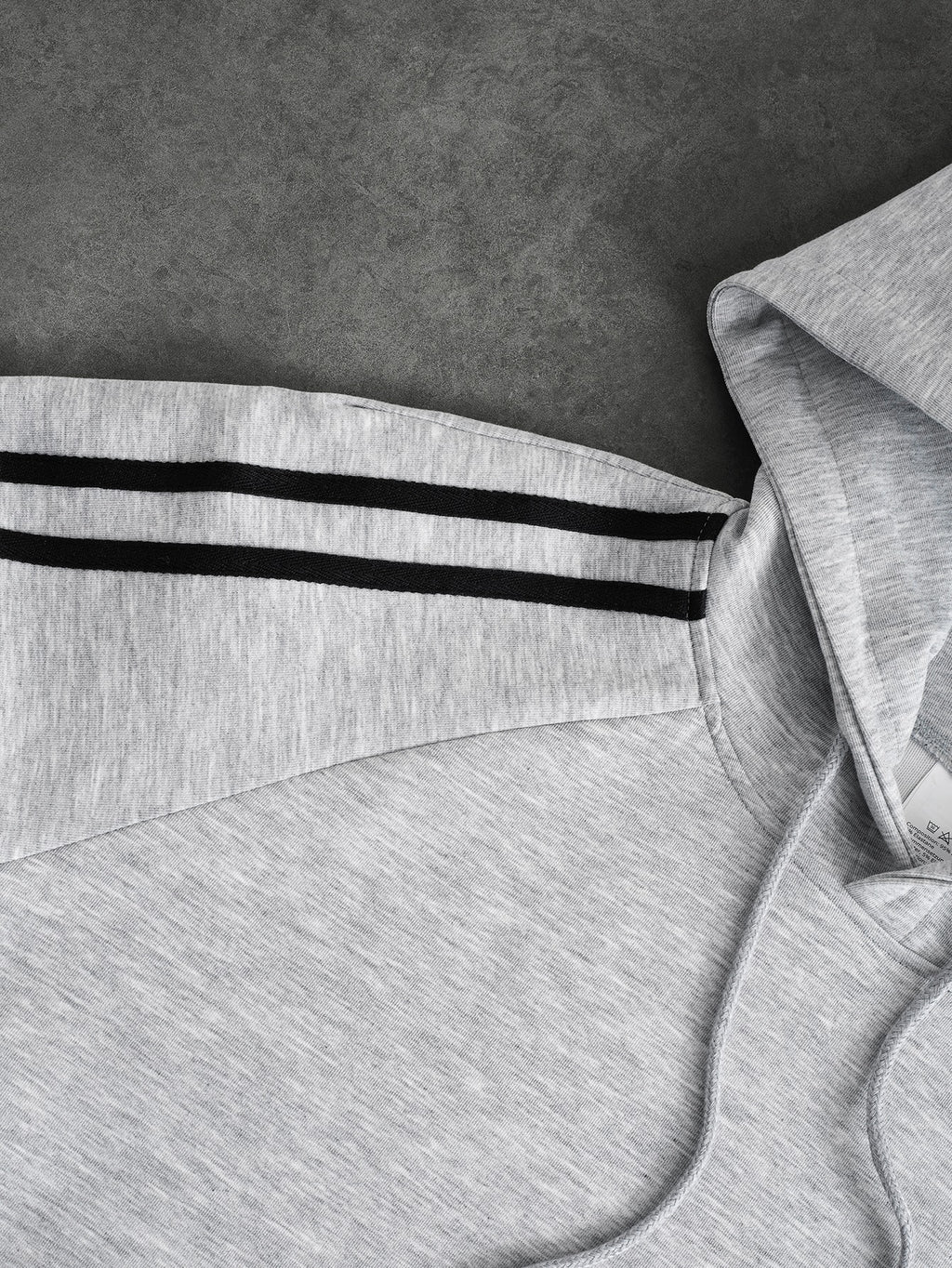 Men'S Color-Block Patchwork Hooded Sweatshirt, Autumn Casual Pullover Jacket, Trendy Cartoon Top with Kangaroo Pouch, Drawstring Hood, Loose Fit, Comfortable, Casual, Commute, Vacation, Premium, Couple Style, Student, Holiday, Gift, All Seasons - Black And Grey