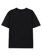 100% Women'S Round Neck Casual Summer Top, Breathable Spring/Summer/Fall T-Shirt (Machine Washable), Suitable for Casual Outfits, Women'S Pure Short Sleeve T-Shirt, Women'S Round Neck Top - Black