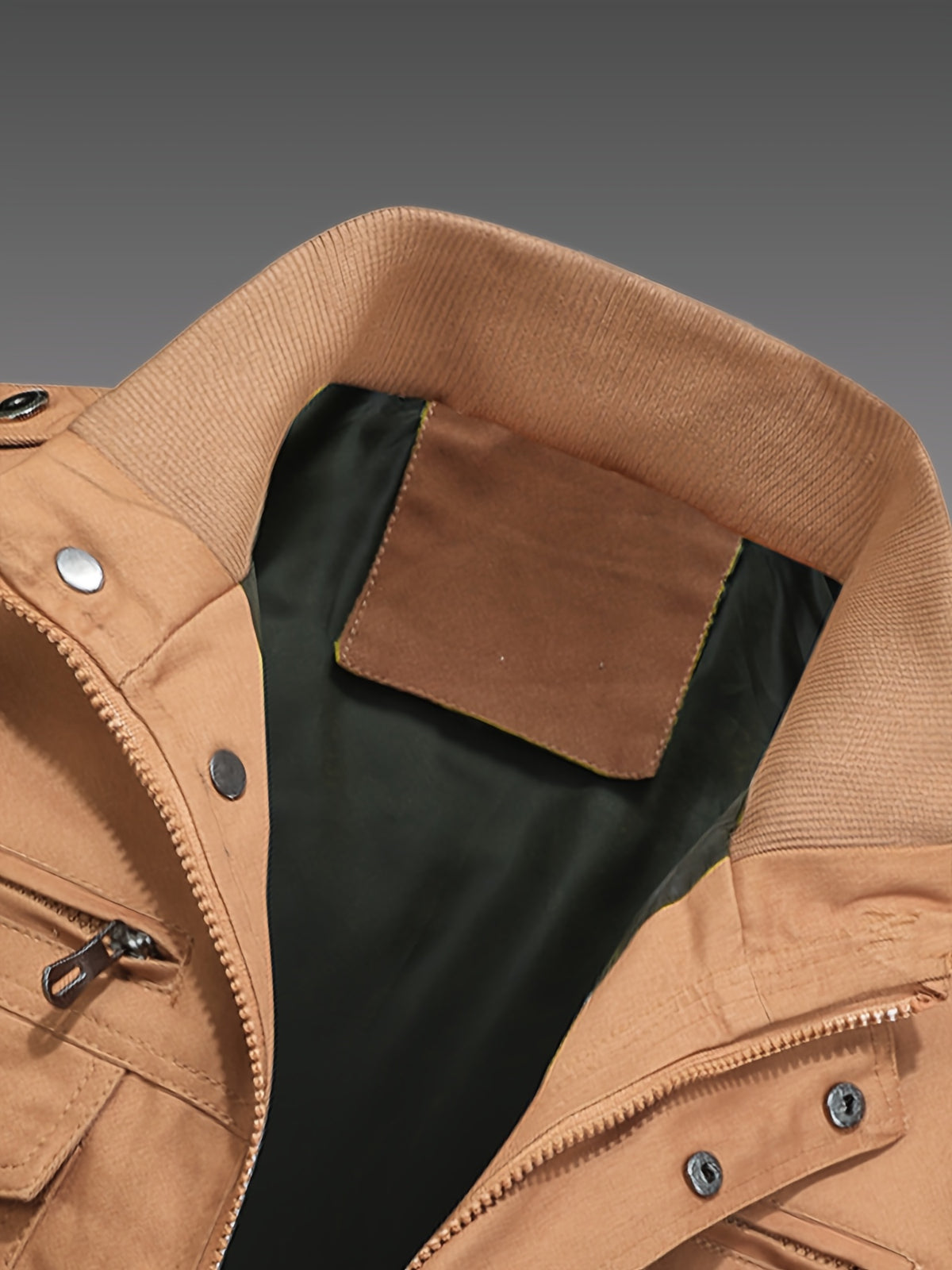 Spring and Autumn Collection, Comfortable Jackets, Apparel, Footwear and Jewelry, Men's Fashion, Men's Store, Men's Uniforms, Workwear and Protective Clothing, Men's Work and Safety Apparel, Men's Executive Attire, Men's Executive Jackets - Khaki