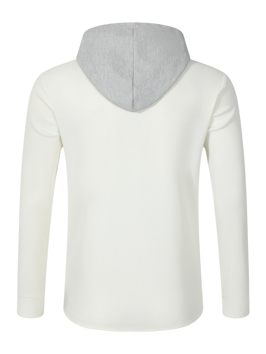 New Casual High-Quality Solid Color Outerwear Shirt Fashion Jacket - Soft, Breathable, Long Sleeve, Button-Up, Chic Design - Perfect for Spring, Autumn, Daily Wear, Outdoors - White