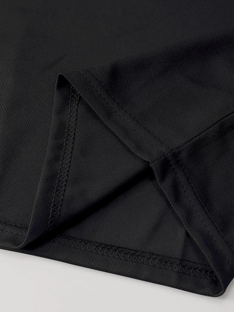 2026 New Men's Classic Fashion Versatile Short-Sleeve T-Shirt, Trendy Brand Outdoor Fitness Popular Sleeve Stripe Simple Print Men's Spring/Summer Short-Sleeve Tee - Black