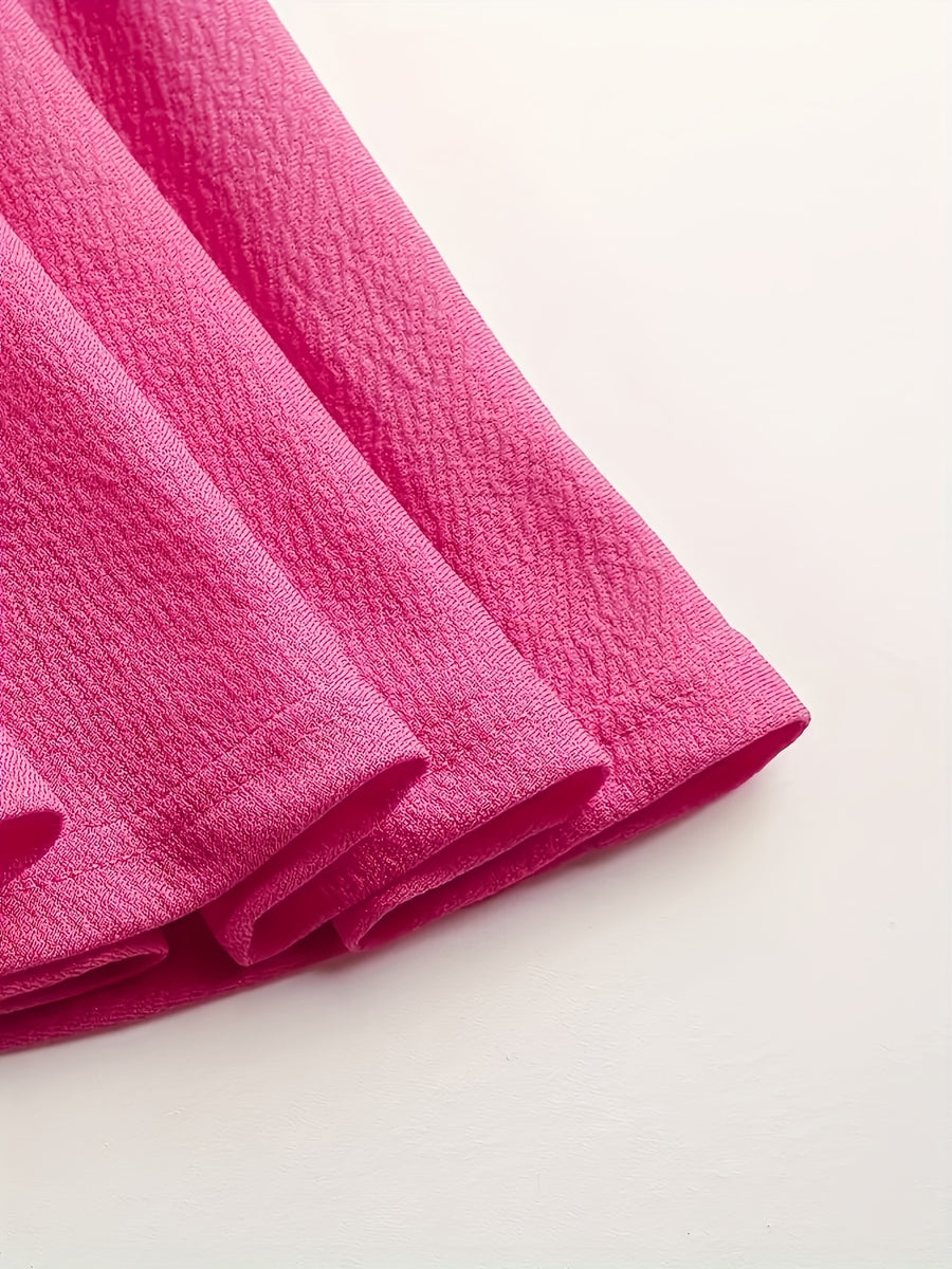 Women'S Fashion Skirt - Dark Pink