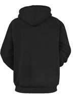 Men's Oversized Vintage Hooded with Distressed Print Hoodie & Kangaroo Pocket - Loose Fit Streetwear Pullover Hoodie Suitable for Fall/Winter, Machine Washable Polyester for Casual Daily Wear and Layering - Mixed colors