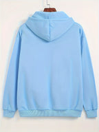 Women's Fashion Hoodie - Sky Blue