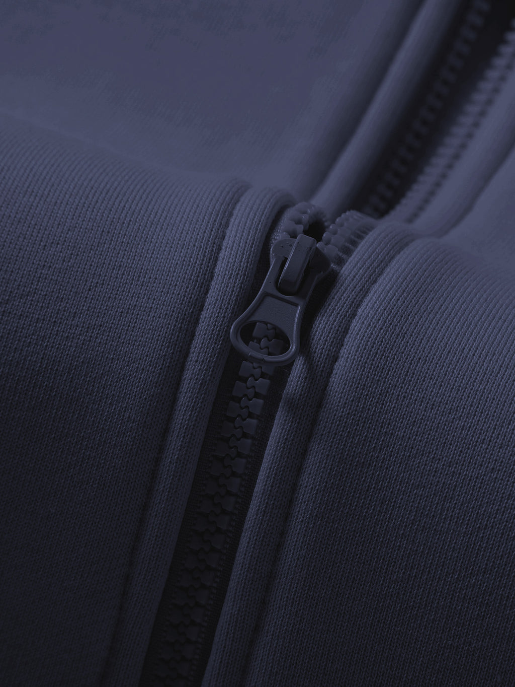 Men's Spring/Autumn Sporty Casual Zip-Up Hooded Sweatshirt, Fashionable and Versatile Hooded Sweatshirt - Navy