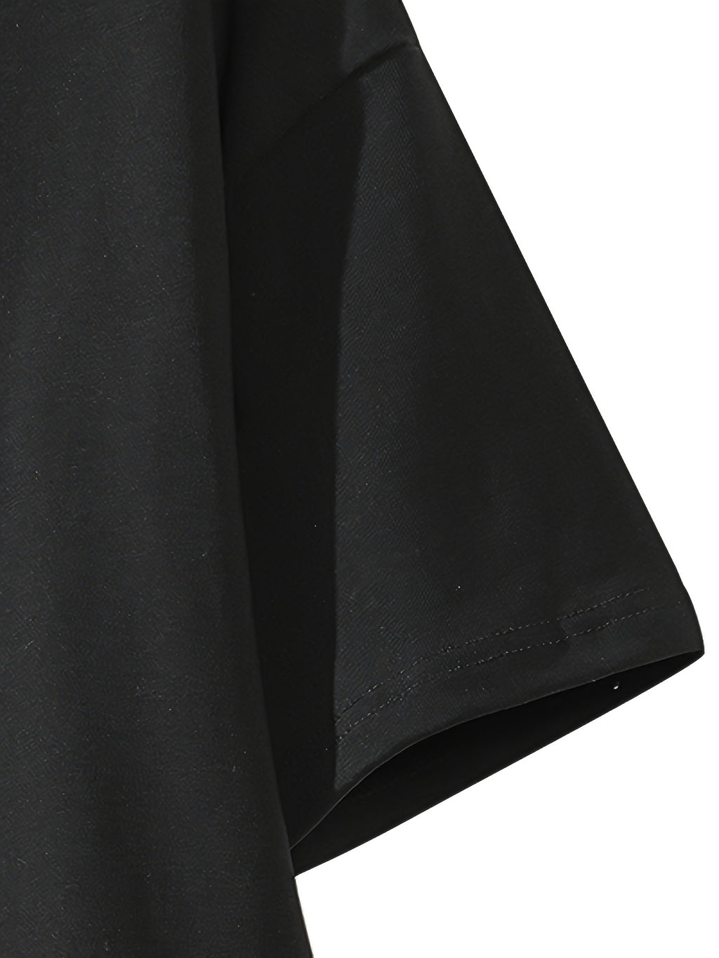 Men'S Hooded Short Sleeve T-Shirt, Athletic Style Short Sleeve, Casual Summer Cool Top - Black
