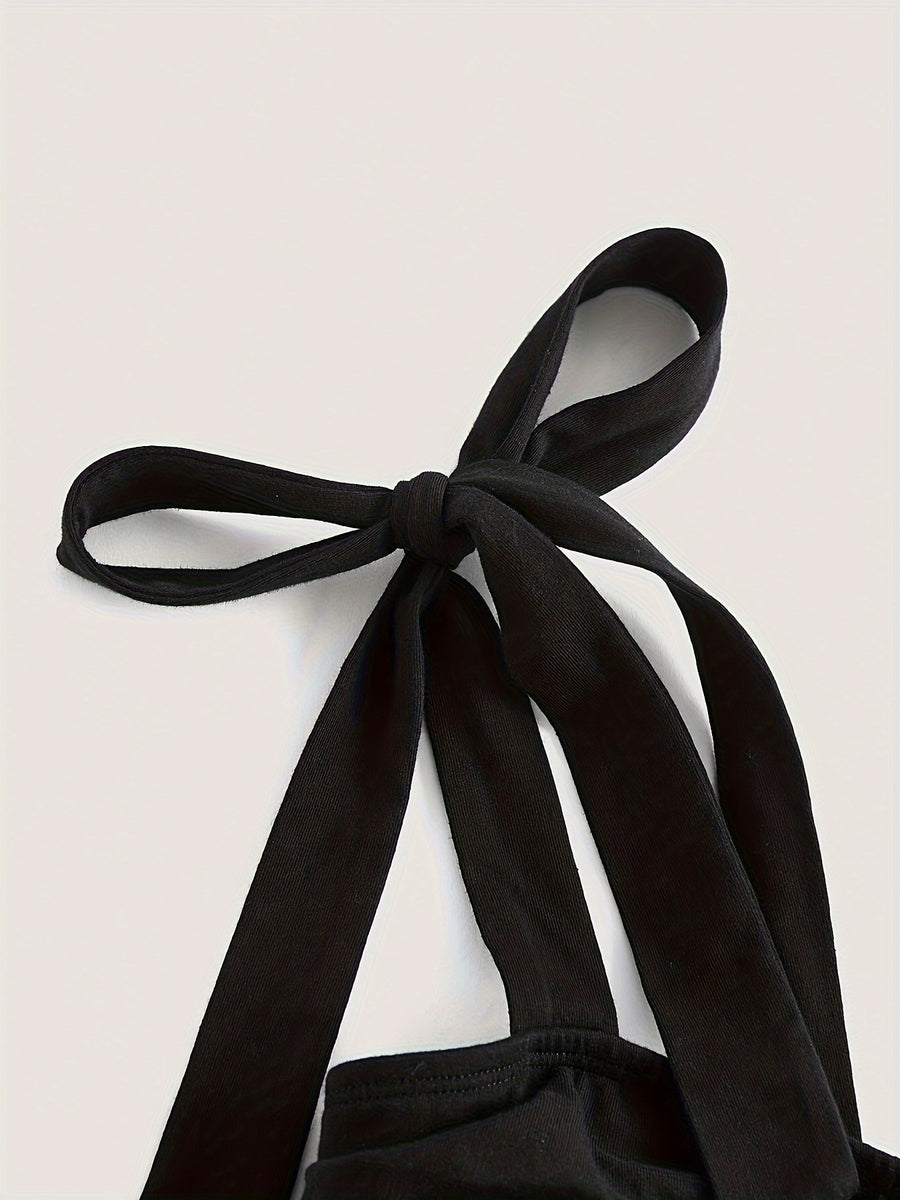 New Fashion Women's Strapless Top - Black