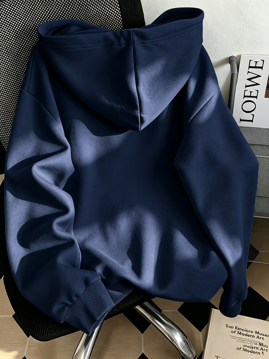 Women'S Fashion Hoodie - Navy Color
