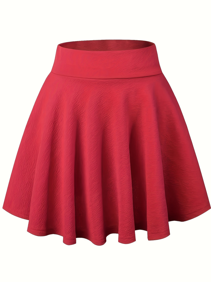 Women'S Fashion Skirt - Orange red