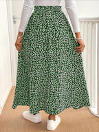 Elegant Dress] Elegant Woman Sewing Long Dress | Business Casual, Easy Retro, Autumn, Party, Christmas, Dating, Halloween Costume - Green