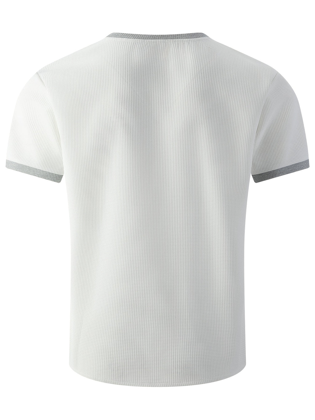 Business Elegant Solid Color V-Neck - White
