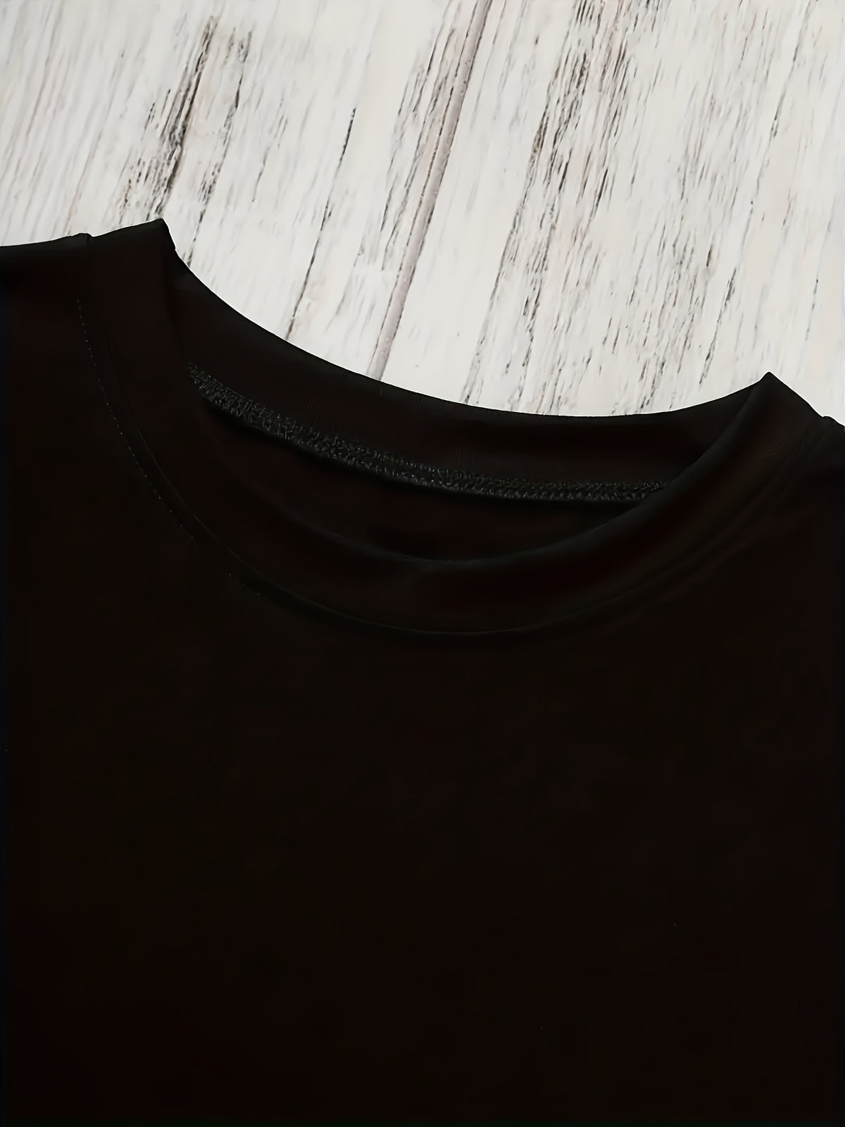 A Stylish And Unique Printed Portrait Design | Versatile Women'S Printed T-Shirt for Spring And Summer, Machine Washable, Made of 95% And 5% Fabric, Regular Length - Black