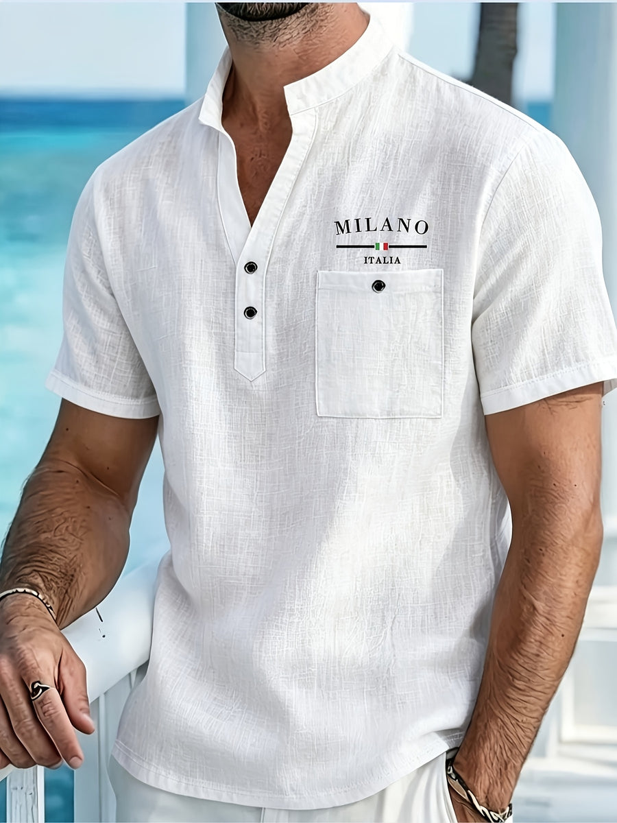 Men'S Casual Thin Lightweight Quick-Dry - Casual Multifunctional, Ideal Gift for Men, Regular Cut, Suitable for Outdoor Sports And Daily Wear, Can Be Given As a Holiday Gift - White