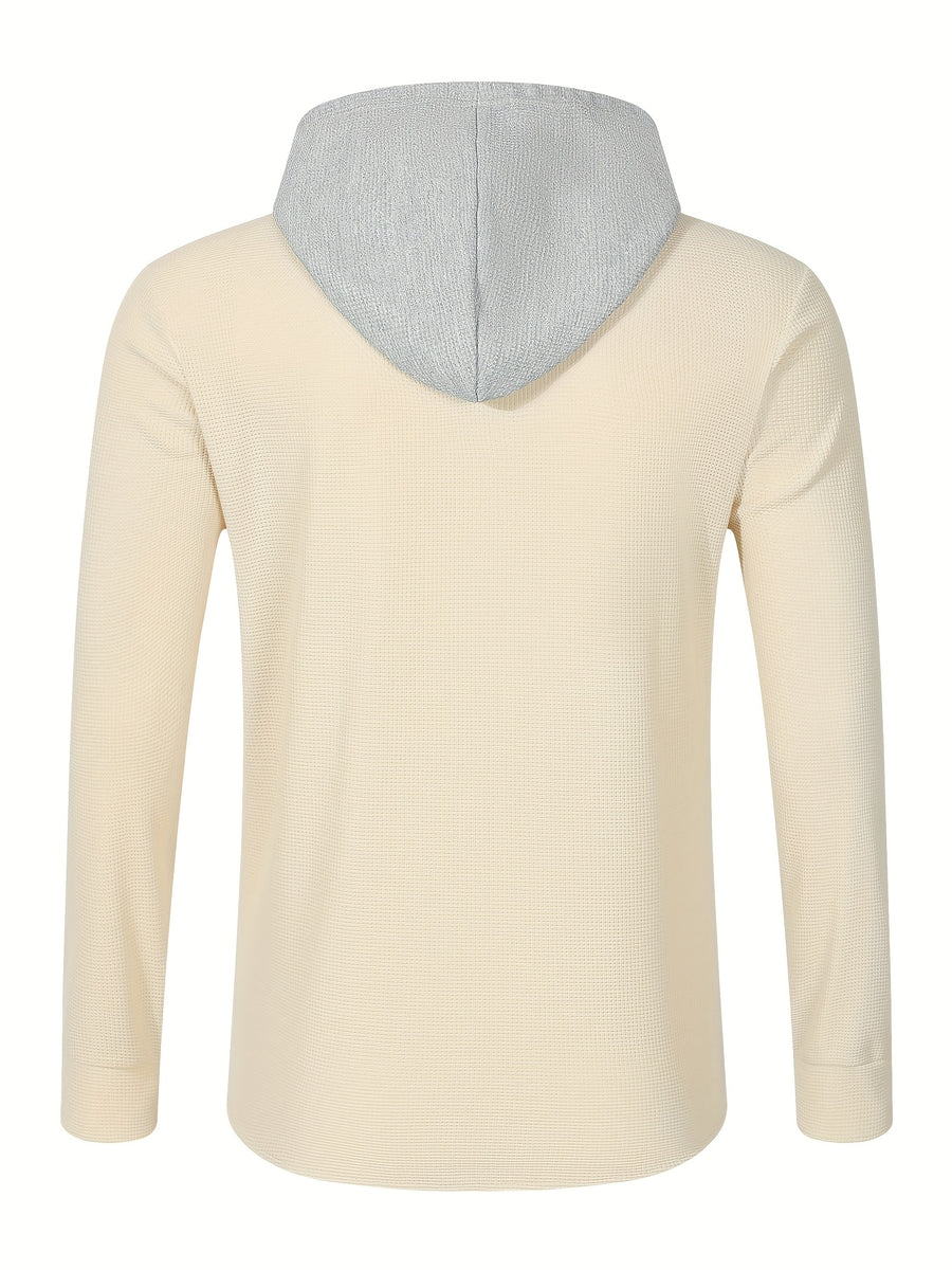 New Casual High-Quality Solid Color Outerwear Shirt Fashion Jacket - Soft, Breathable, Long Sleeve, Button-Up, Chic Design - Perfect for Spring, Autumn, Daily Wear, Outdoors - Khaki