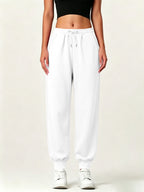 Autumn-Winter Women'S Casual Pants with Pockets - White