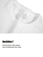 Men's Textured T-Shirt - Cool Summer Short Sleeve Top for Beach Vacation Travel, Fashionable Versatile Round Neck Tee, Soft Comfortable Breathable Quick-Dry Sport Casual Streetwear, Wrinkled Texture T-Shirt for Easy Natural Relaxed Style, Ideal as a - White