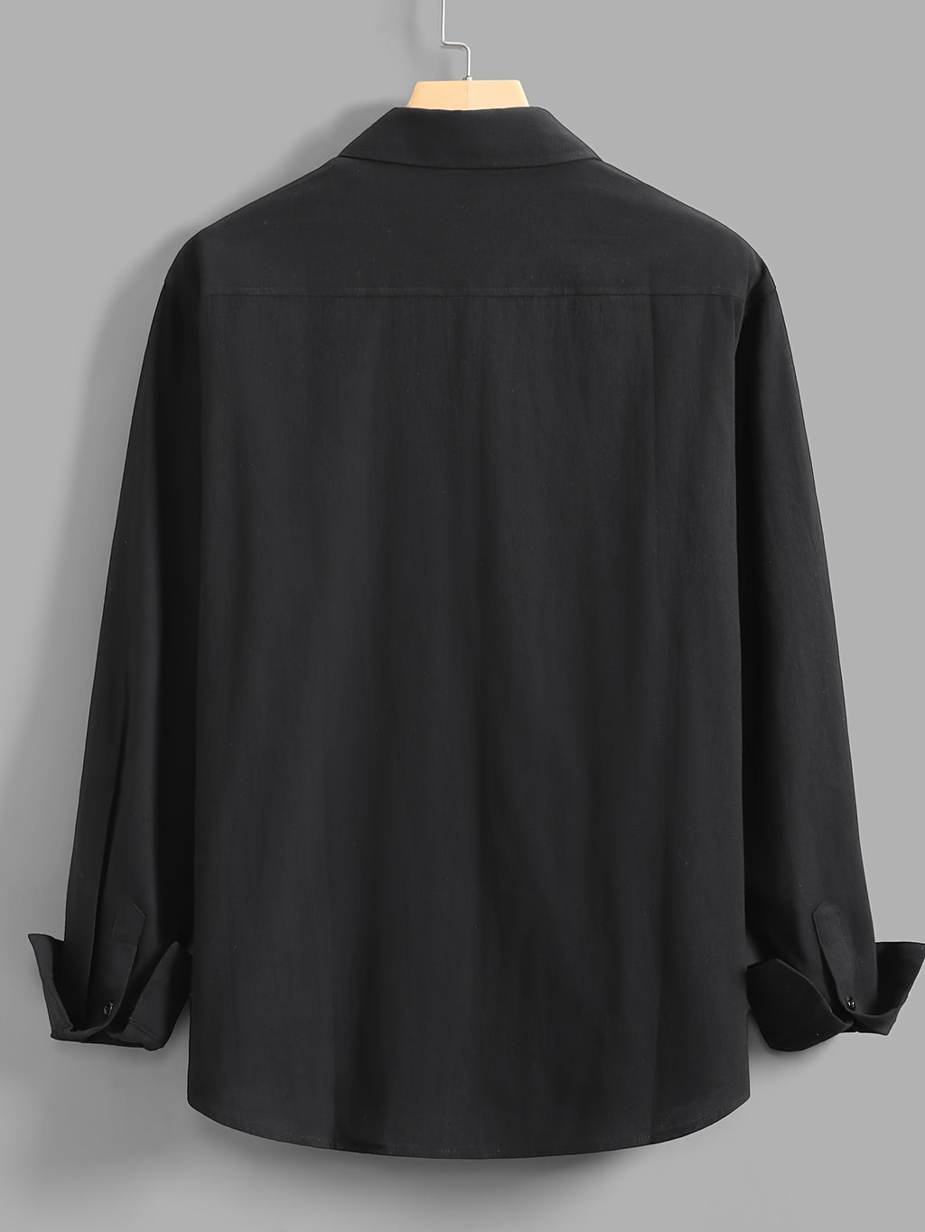 Men'S Casual Shirt - Black