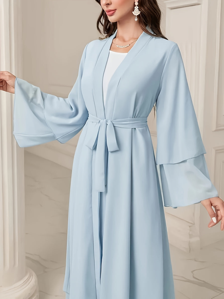 Muslim Robe - Bright Steel Blue