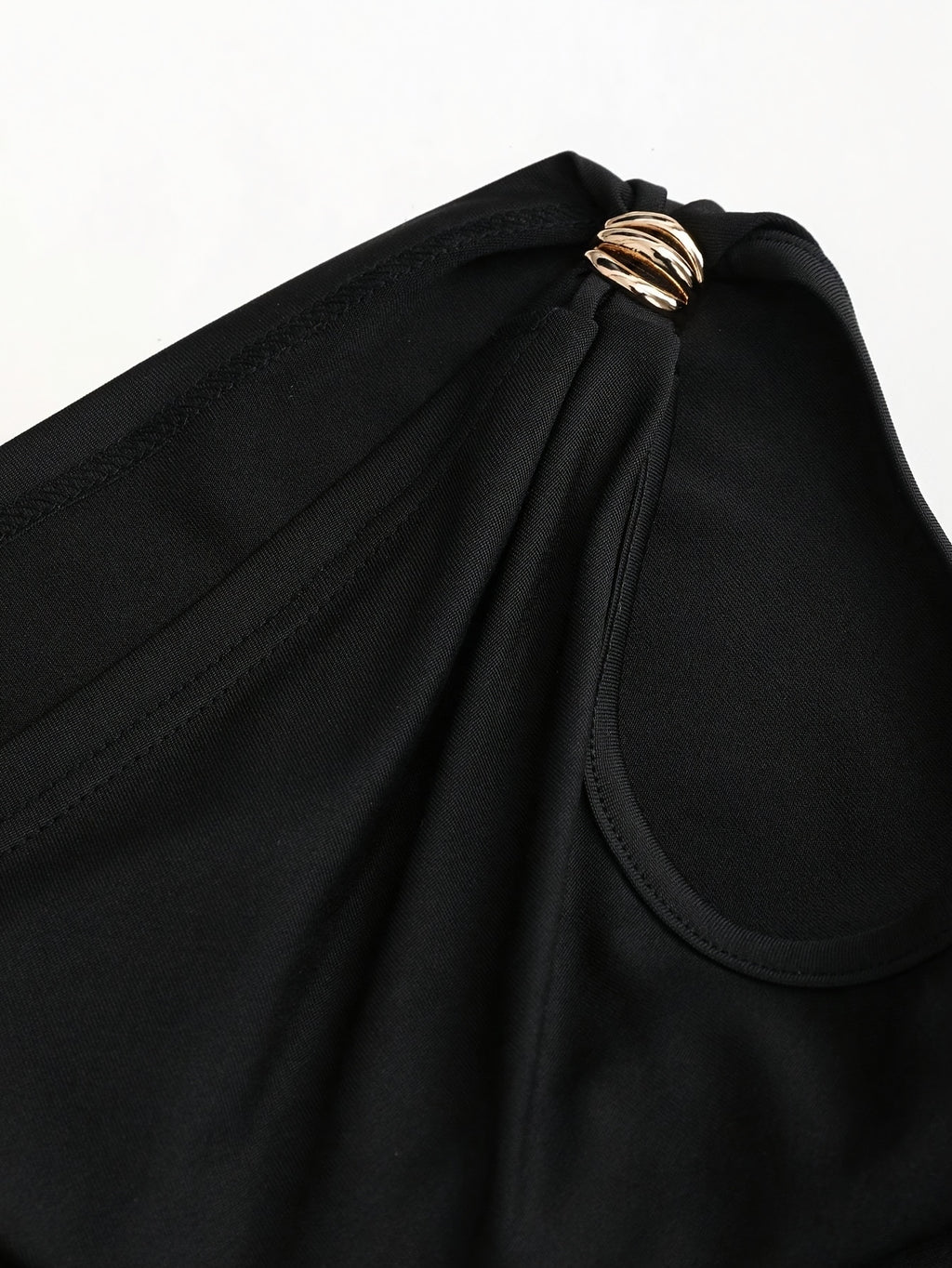 Women'S Fashion Top - Black