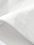 2pcs 100%, Men'S Knitted Solid V-Neck T-Shirt, Men'S T-Shirt New Chapter Design, Summer Global All-Season Base Layer Factory Made Men Comfortable High Quality High Fit Rate Casual Sports Top - white+dark gray