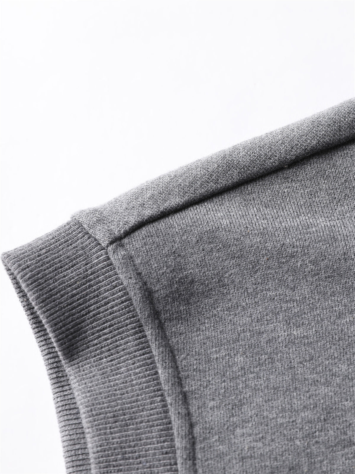 Autumn Winter Knit 3D Solid Color Lapel Vest, Basic Knit Cardigan, Men'S Fashion Knit Sleeveless Jacket, QLM - Black