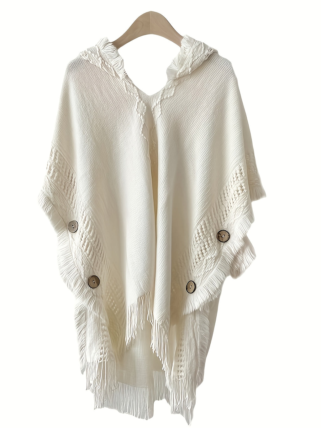Bohemian Tassel Sweater - White