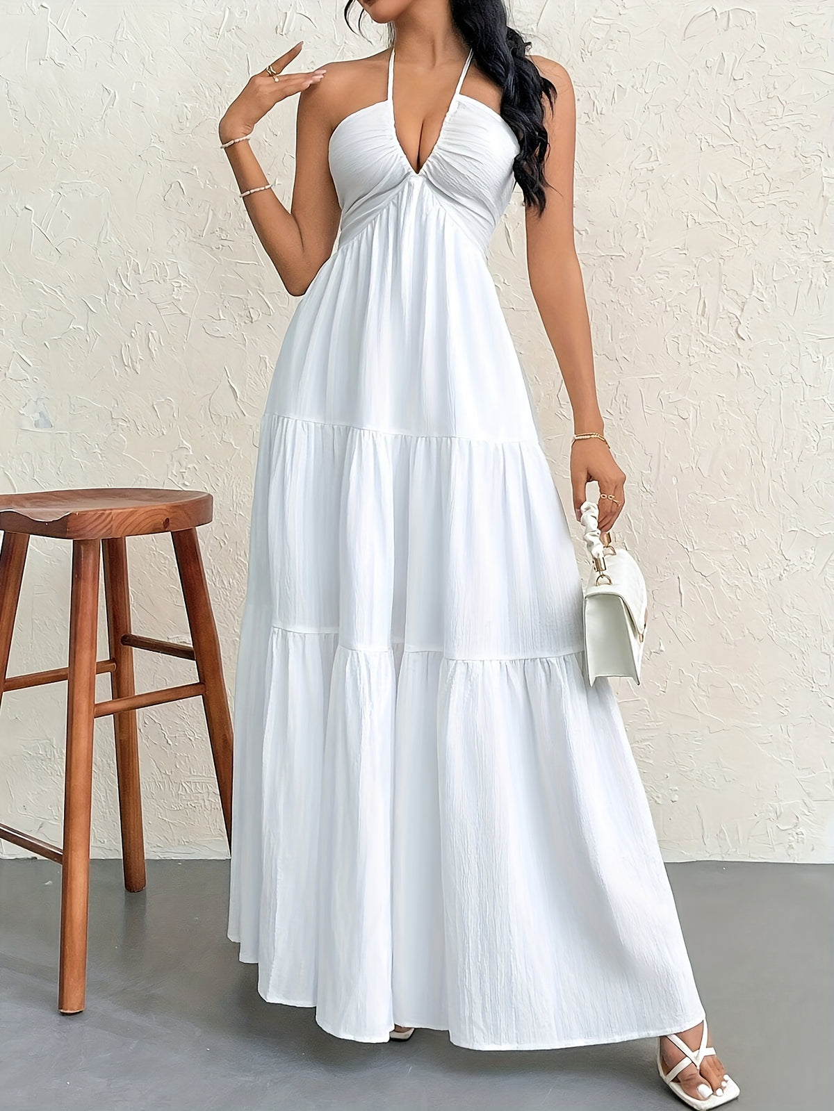 Women'S Dress - White