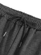Women'S Sleeveless Hoodie And Long Pants Casual Sports Outfit X6751 - Deep Gray