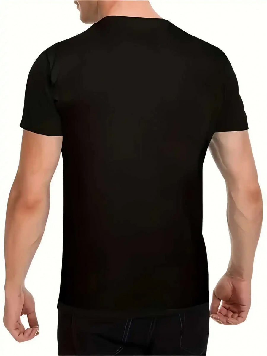 [Promotion] Men's T-shirt - Grunge Rock British Flag Vintage Distressed Punk Style T-shirt - Black