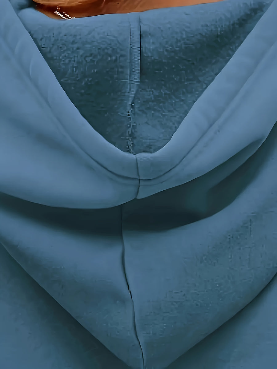 Women's Fashion Hoodie - Peacock Blue